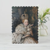 Regina - flache Einladungsgröße: 12,7 cm x 17,8 cm Einladung (Stehend Vorderseite)