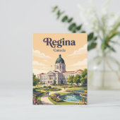 Regina, Kanada Postkarte (Stehend Vorderseite)