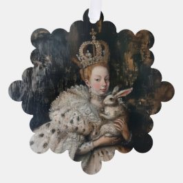 Regina - Papierkartendekoration Ornament Karte