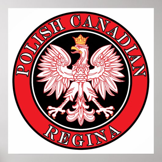 Regina Polnischer Adler Poster (Vorne)