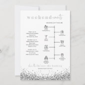 REGINA Silver Sequenzen Begrüßungsschreiben Zeitka Einladung (Rückseite)