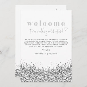 REGINA Silver Sequenzen Begrüßungsschreiben Zeitka Einladung