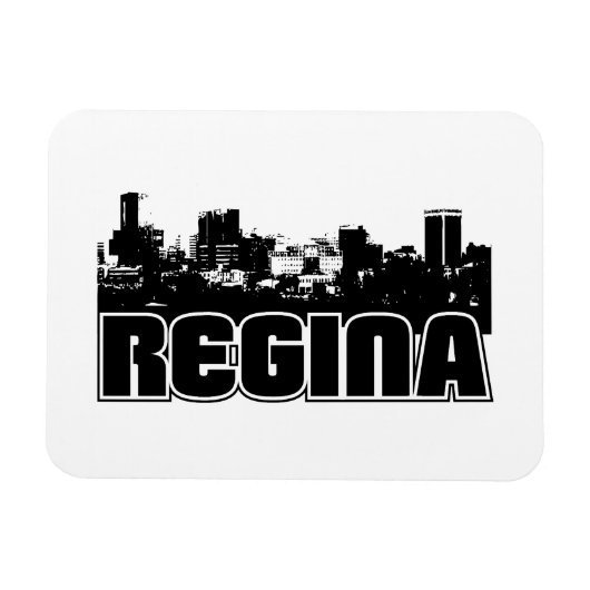 Regina Skyline Magnet (Horizontal)
