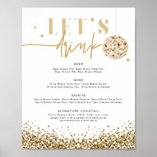 REGINA Yellow Disco Bar Pos Poster