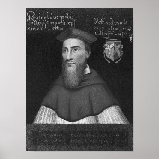 Reginald Kardinal Pole Poster (Vorne)