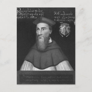 Reginald Kardinal Pole Postkarte