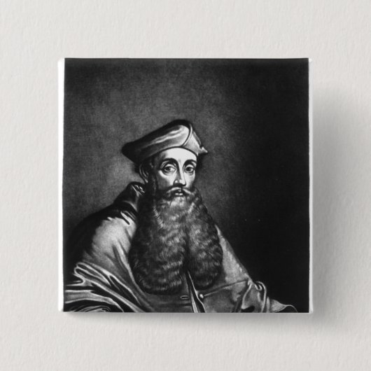 Reginald Pole Illustration Button (Vorderseite)