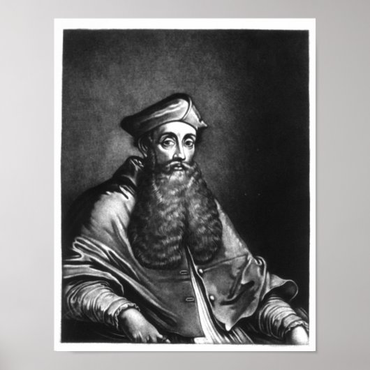 Reginald Pole Illustration Poster (Vorne)