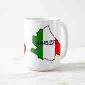 Region Abruzzo Kaffeetasse (VorderseiteRechts)