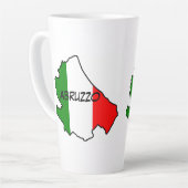 Region Abruzzo Milchtasse (Linke Ecke)
