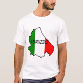 Region Abruzzo T-Shirt (Vorderseite)
