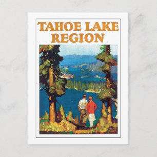 Region am Lake Tahoe Postkarte