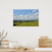 Region Auvergne im Zentralmassiv Frankreichs Poster (Küche)