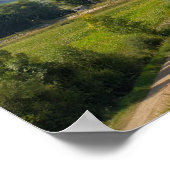 Region Auvergne im Zentralmassiv Frankreichs Poster (Ecke)