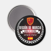 Región de Murcia Magnet (Vorderseite/Rückseite)