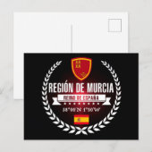 Región de Murcia Postkarte (Vorne/Hinten)