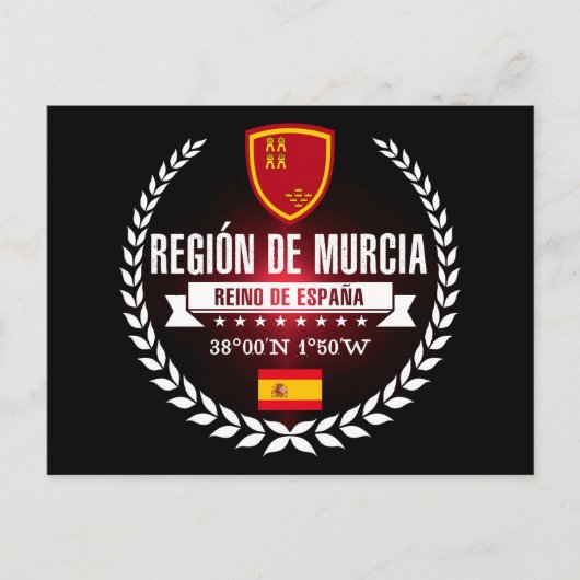 Región de Murcia Postkarte (Vorderseite)