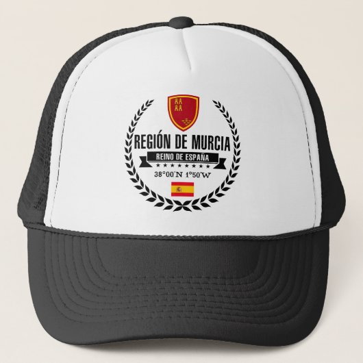 Región de Murcia Truckerkappe (Vorderseite)