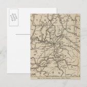 Region E Washington Idaho Postkarte (Vorne/Hinten)