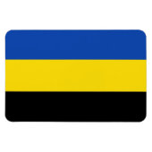 Region Gelderland-Flagge Niederlande Magnet (Horizontal)