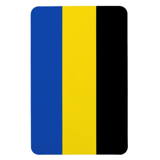 Region Gelderland-Flagge Niederlande Magnet (Vertikal)