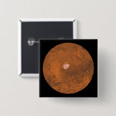 Region Mare Australe Mars Button (Vorne & Hinten)