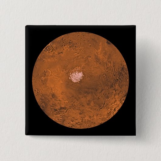 Region Mare Australe Mars Button (Vorderseite)