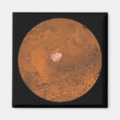 Region Mare Australe Mars Magnet (Vorne)