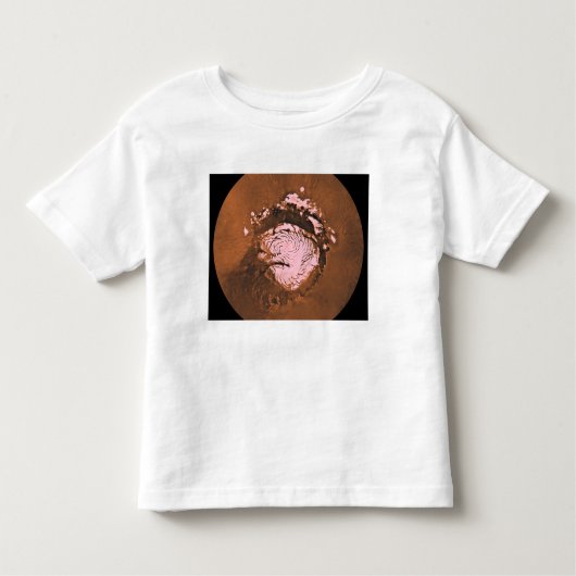 Region Mare Boreum Mars Kleinkind T-shirt (Vorderseite)