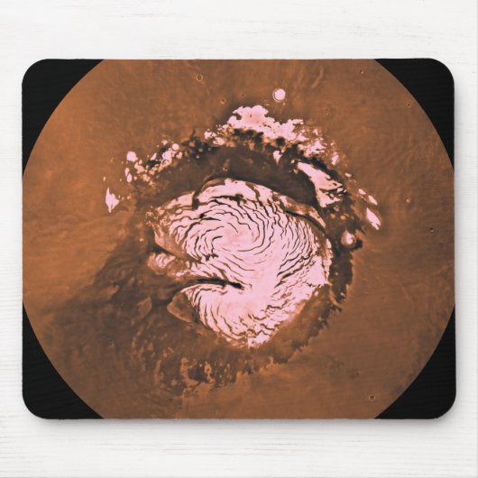 Region Mare Boreum Mars Mousepad (Vorne)