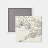 Region Neapel Italien Magnet (Vorderseite/Rückseite)