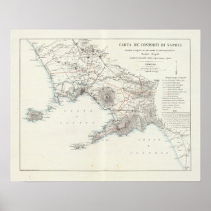 Region Neapel Italien Poster