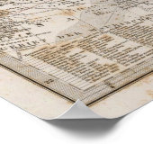 Region Nordafrika Poster (Ecke)