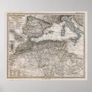 Region Nordafrika Poster