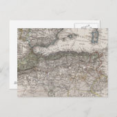 Region Nordafrika Postkarte (Vorne/Hinten)