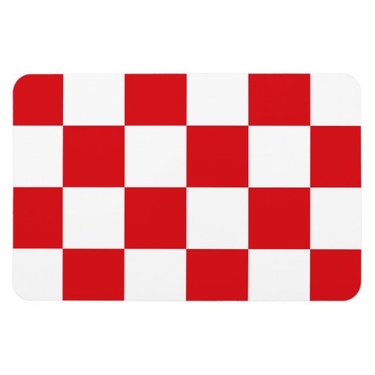 Region Nordbrabant-Flagge Niederlande Magnet (Horizontal)