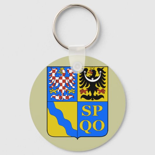 Region Olomouc, Tschechische Republik Schlüsselanhänger (Vorderseite)