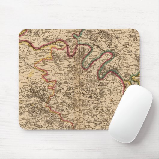 Region Paris Frankreich 2 Mousepad (Mit Mouse)
