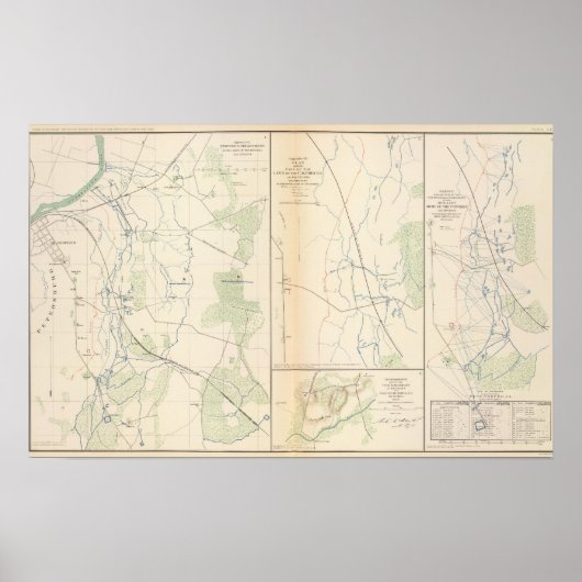 Region Petersburg Poster (Vorne)