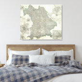Region Regensburg Leinwanddruck (Insitu (Schlafzimmer))