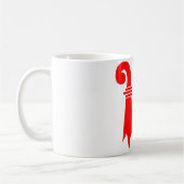 Region Schweiz Kanton Jura Flagge Kaffeetasse (Links)