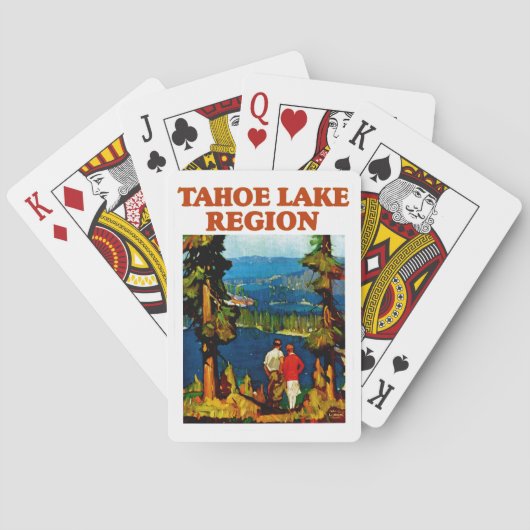 Region Tahoe Spielkarten (Rückseite)
