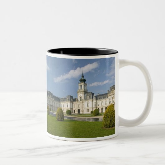 Region UNGARNS, Plattensee, KESZTHELY: 2 Zweifarbige Tasse (Rechts)