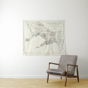Region von Neapel Italien Wandteppich