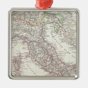 Region von Rom Italien Silbernes Ornament