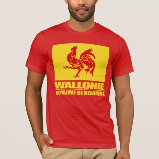 Region Wallonien T-Shirt (Vorderseite)