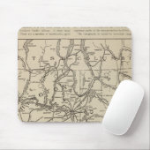 Region Washington Idaho Mousepad (Mit Mouse)