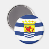 Region Zeeland-Niederlande Magnet (Vorderseite/Rückseite)