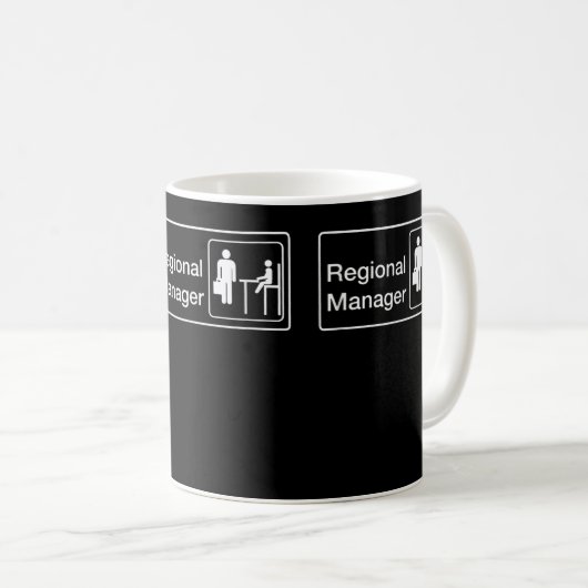 Regional Manager, Assistant to the Regional Manage Kaffeetasse (VorderseiteRechts)