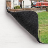 Regionalbahn nach Marburg in Buchenau Mousepad (Ecke)